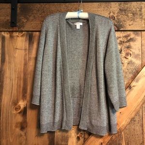 Open front cardigan